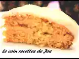 Recette Gâteau aux carottes et ananas