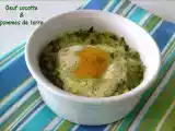 Recette Oeufs cocotte dans leur nid de pommes de terre rissolées, sans gluten