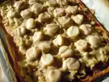 Recette Tarte fine saint-jacques sur lit d'endives et fenouil