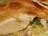 Recette Tourte aux poireaux et quenelles