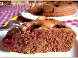 Recette Gâteau chocolat griotte