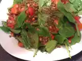 Recette Salade de lentilles et grenades