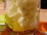 Recette Verrines d'ananas à la mousse au caramel