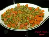 Recette Petits pois-carottes