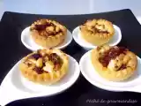 Recette Mini-tartelettes oignon, tomates séchées et feta