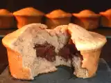 Recette Petits gâteaux à la crème de marrons cur fondant au chocolat