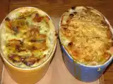 Recette Gratin de ravioles à la fondue de poireaux