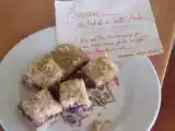Recette Petits carrés de canneberges des iles de la madeleine