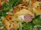 Recette Feuilletés knacki et chèvre