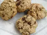 Recette Cookies aux flocons d'avoine... chocolat noisettes