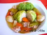 Recette Pot-au-feu au chou farci