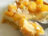 Recette Tarte mangue-coco-chocolat blanc