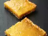 Recette Les carrés au citron de cléa