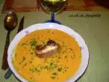 Recette Veloute de carottes au curry et au cumin