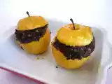 Recette Pommes au four au boudin noir à l'orge perlé