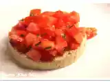 Recette La recette olive : tartare de tomates sur crème d'olives vertes