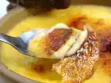 Recette Crème brûlée au lait de coco et fruits de la passion