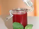 Recette Coulis de framboises à la menthe