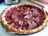 Recette Tarte aux prunes avec de la pâte feuilletée au beurre