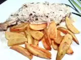 Recette Cuisses de poulet au fromage frais et potatoes
