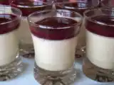 Recette Panna cotta à la vanille et son coulis de fruits rouges
