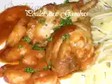 Recette Poulet aux gambas