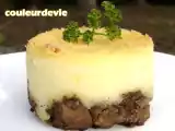 Recette Parmentier de foies de volaille au vinaigre balsamique
