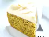 Recette Gâteau au citron entier et aux graines de pavot bleu