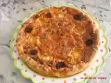 Recette Tarte au chèvre et chorizo