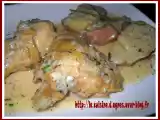 Recette Cuisses de poulet au mascarpone-gorgonzola