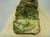 Recette Cake marbré aux oignons et au pesto de roquette