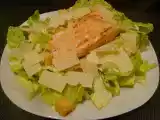 Recette Au menu ce soir: salade césar allégée au saumon
