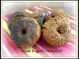 Recette Mini bagels complets