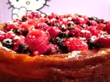 Recette Cheesecake chocolat blanc et fruits rouges, base de speculoos
