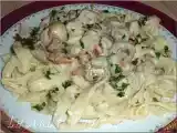 Recette Tagliatelles maison aux noix de pétoncles et aux coques