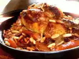 Recette Tajine de coquelet des landes au miel et ses carottes confites