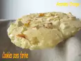 Recette Cookies sans farine orange amandes