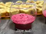 Recette Verrine de betterave au chèvre et au basilic