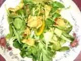Recette Salade de poulet et roquette au curcuma