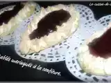 Recette Sablés meringués à la confiture.