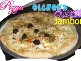 Recette Pizza oignon - crème - jambon blanc