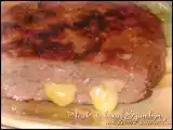 Recette Steak de boeuf & jambon au comté coulant