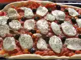 Recette Pizza tomates oignons mozza, etc