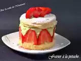 Recette Fraisier à la pistache