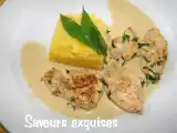 Recette Poulet sauce à l'ail des ours