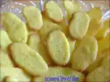 Recette Langues-de-chat au zeste de citron sans lait ni gluten