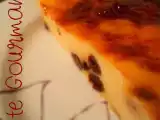 Recette Flan pâtissier rhum-raisins
