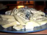 Recette Pâtes aux champignons de paris et au brie