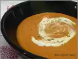 Recette Soupe de lentilles corail au lait de coco et tomates