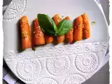 Recette Mini carottes au miel et au sésame